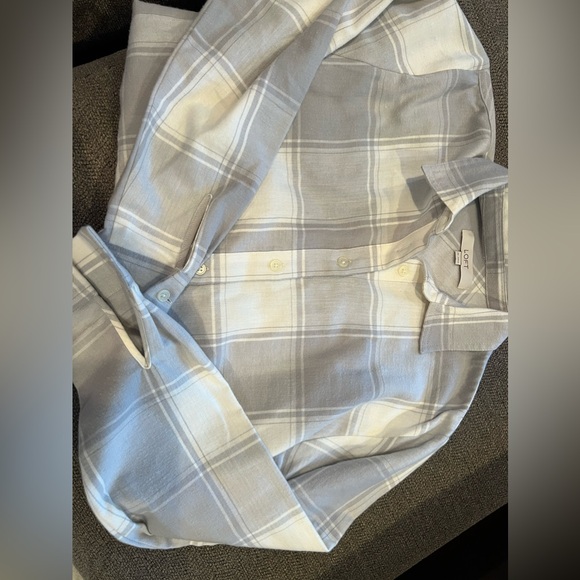 Grey & White, Button Down - Picture 2 of 4